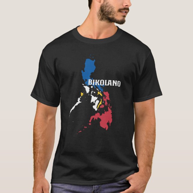 T-shirt Bikolano Design pour les Philippins et les Philipp (Devant)