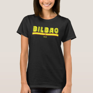 T-shirt Bilbao Espagne Drapeau Espagnol Espana Souvenir