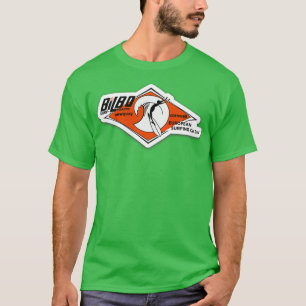 T-shirt Bilbo Surfs boards Newquay Cornwall European Surfi