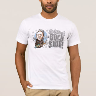 T-shirt Bill Clinton Rockstar politique ! Chemise