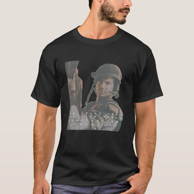 T-shirt Bill Paxton - Hudson - Aliens (Devant)