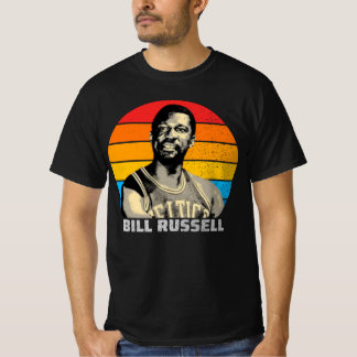 T-shirt Bill Russell Souvenirs Rétro