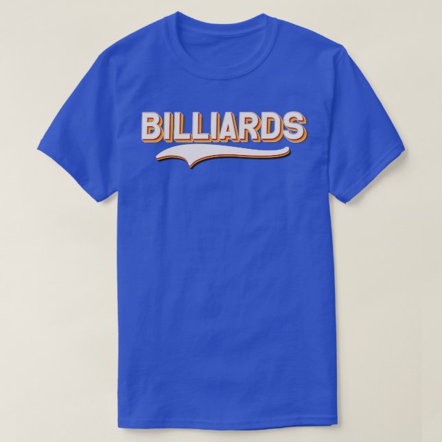 T-shirt Billard (Design devant)