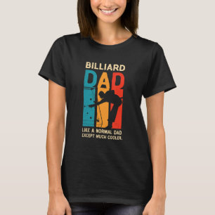 T-shirt Billard art rétro glacière DAD oeuvres d'art vinta