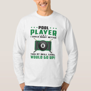 T-shirt Billard de billard de piscine 8 Billard de boules 