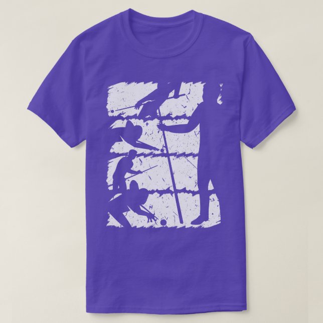 T-shirt Billard de table de billard (Design devant)