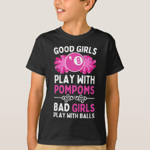 T-shirt Billard Drôle Pour Femmes Filles 8 Ll Billard Pool