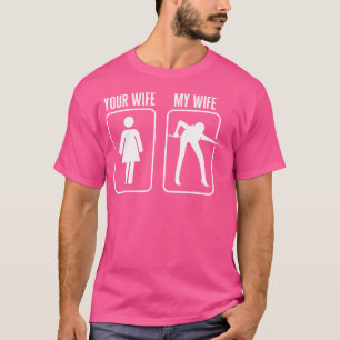 T-shirt Billard Pool 8 Ball Snooker Femme Billard Jouer
