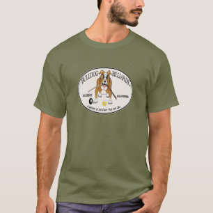 T-shirt Billards de bouledogues
