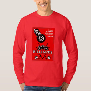 T-shirt Billards de poche vintages