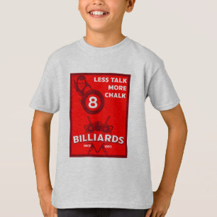 T-shirt Billards de poche vintages