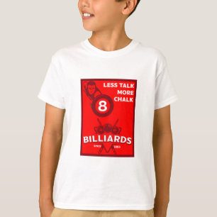 T-shirt Billards de poche vintages