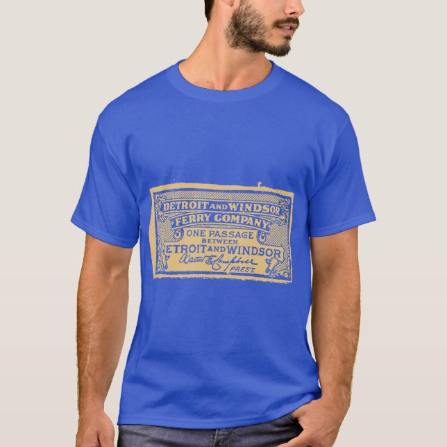 T-shirt billet de la Windsor Ferry Company (Devant)