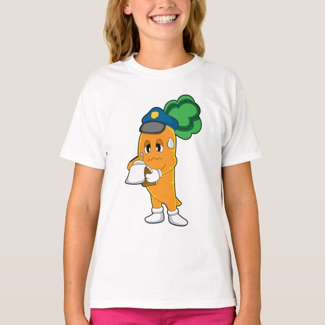 T-shirt Billet de stationnement pour le gardien de la circ (Devant)