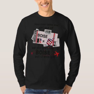 T-shirt Billet de vol Boise Girl de Boise Boise Boarding P