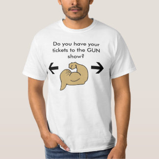 T-shirt Billets au salon d'armes à feu