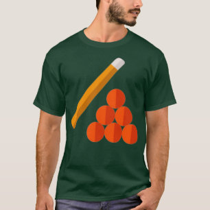 T-shirt Billiard Balls