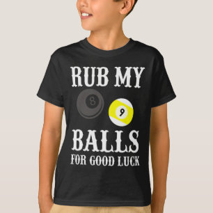 T-shirt Billiards Drôle Frapper My Pour Bonne Chance