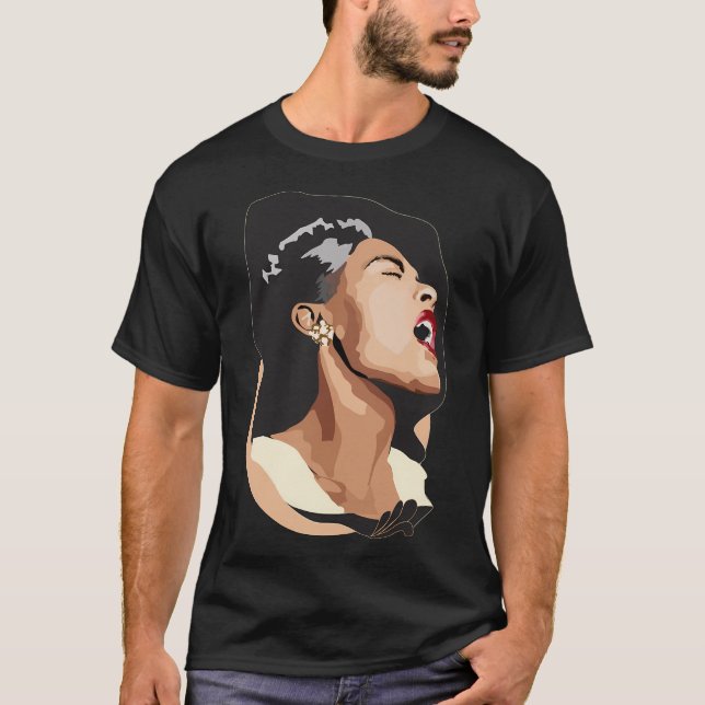 T-shirt Billie Holiday (Devant)