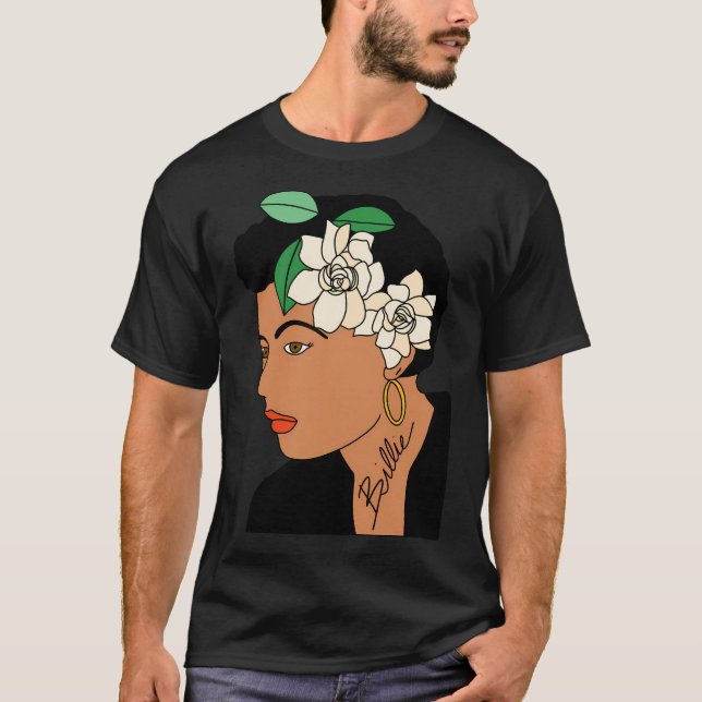 T-shirt Billie Holiday (Devant)