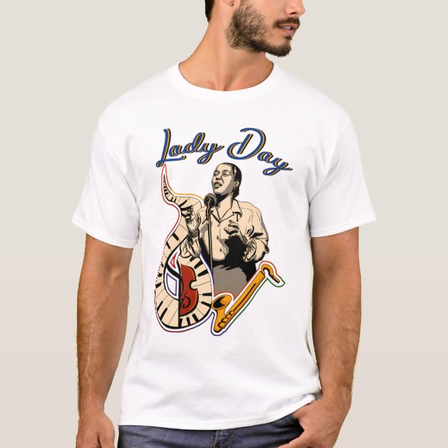 T-shirt Billie Holiday (Devant)