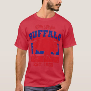 T-shirt Bills Mafia Buffalo Est 1960 Football Vintage Styl