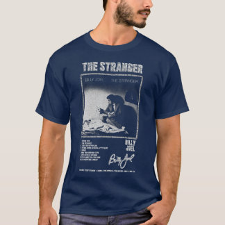 T-SHIRT BILLY JOEL - LISTE DES PISES DE L'ALBUM THE STRANG