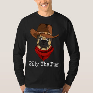 T-shirt Billy Le Carlin Funny Western Amoureux des chiens