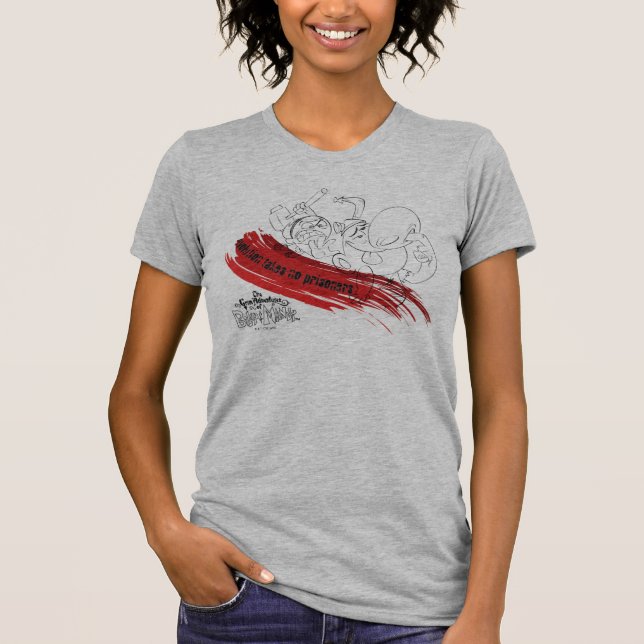 T-shirt Billy & Mandy - L'évolution ne prend pas de prison (Devant)