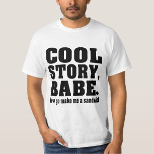 T-shirt Bimbo drôle histoire cool