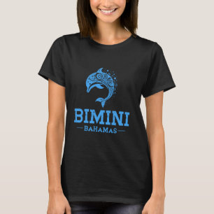 T-shirt Bimini Bahamas plage aux dauphins vacances à Bimin