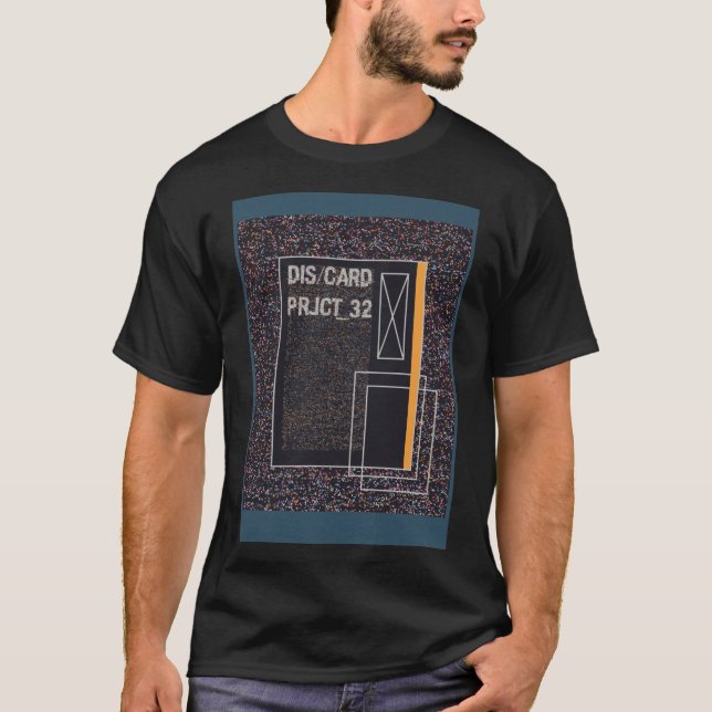 T-shirt Binary Code Retro Geek programmeur ordinateur Nerd (Devant)