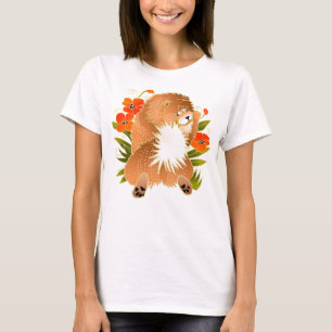 T-shirt BINDI MINGSIE rouge chow-FRONT style de choix