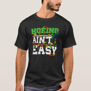 T-shirt Biner n'est pas facile humour adulte jardinage bla