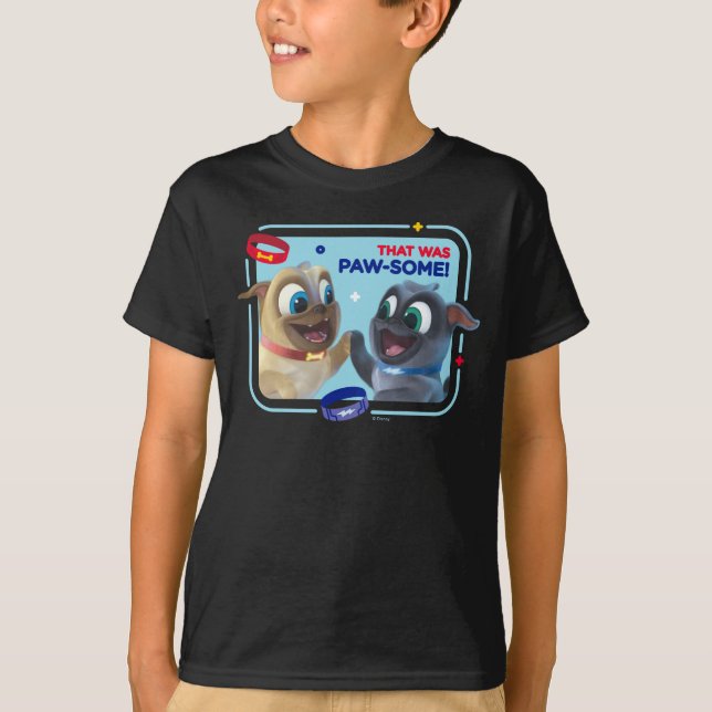 T-shirt Bingo et Rolly | C'était Paw-some (Devant)