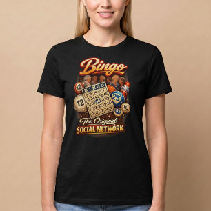 T-shirt Bingo : Le Réseau Social Originel