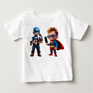 T-shirt BINGO Marvel Heroes pour enfants et bébé b