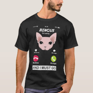 T-shirt Bingus Appelle Mème Mon Bien-Aimé Sphinx Sans Chev
