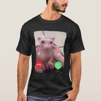 T-shirt Bingus Appelle Mon Chat Sphinx Sans Cheveux Bien-A