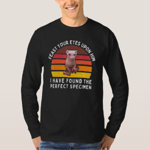 T-shirt Bingus Meme Le Spécimen Parfait Sphynx Sans Poils
