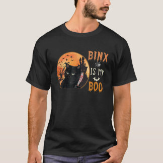 T-shirt binx est mon chou mignon halloween chat