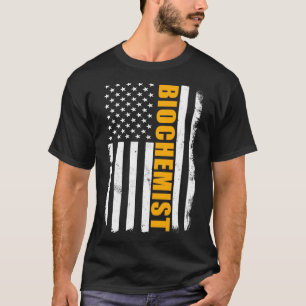 T-shirt Biochimiste américain