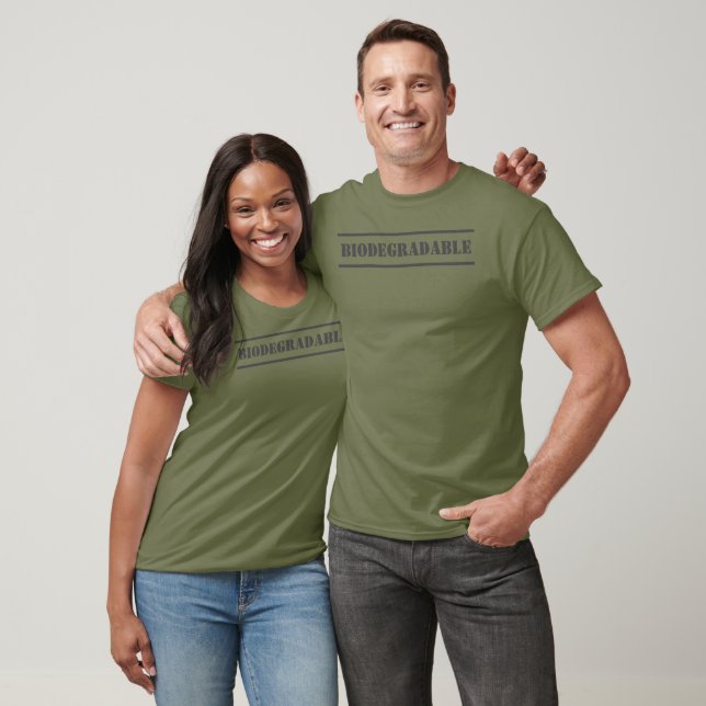 T-shirt BIODÉGRADABLE (Unisexe)