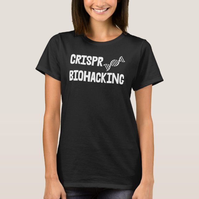 T-shirt Biohacking Crispr (Devant)