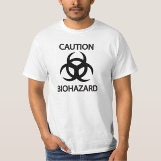 T-shirt Biohazard de précaution