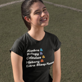 T-shirt Biologie de l'algèbre et de l'espere | Drôle | Ret