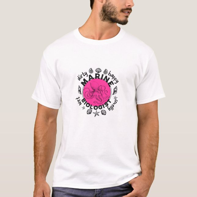 T-shirt Biologie marine (Devant)