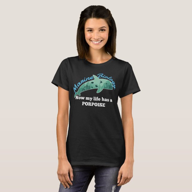 T-shirt Biologie marine (Devant entier)