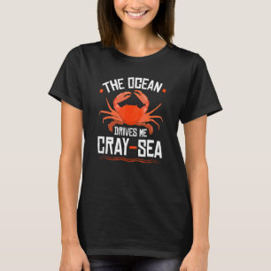 T-shirt Biologie marine écrevisse cray mer océanographe oc
