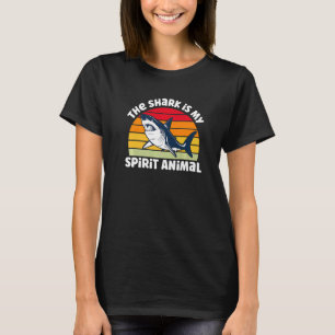 T-shirt Biologie marine Le requin est mon esprit animal